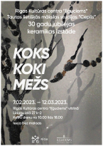 Tautas lietišķās mākslas studijas “Ceplis” 30 gadu jubilejas izstāde “Koks. Koki. Mežs.”