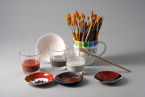 The Riga Porcelain Museum invites you to the themed creative workshop "Transformations of Glazes"
