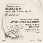 Starptautiskās zinātniskās konferences “Jūgendstila daudzveidība reģionālajā kontekstā” TIEŠRAIDE!