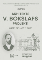 The exhibition "Architect V. Boxlaff. Projects" in the museum "Riga Art Nouveau Center"
