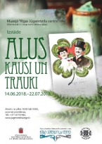 Izstāde “Alus kausi un trauki” muzejā “Rīgas Jūgendstila centrs”