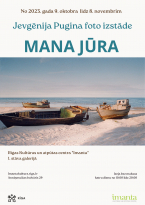 Jevgenijs Pugins solo exhibition "My Sea" (“Mana jūra”)