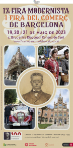 From May 19 to 21, the "Riga Art Nouveau Center" museum presents Riga at the International Art Nouveau Exhibition in Barcelona