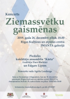 Notiks koncerts "Ziemassvētku gaismēnas"