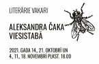 Piecos literāros vakaros “Tikšanās Aleksandra Čaka viesistabā” aicina iepazīt dzejnieku un viņa literāro mantojumu