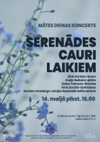 Rīgas Kultūras centrs “Iļģuciems” aicina uz Mātes dienas koncertu “Serenādes cauri laikiem”