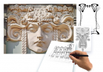 Drawing master class "Art Nouveau elements in Riga architecture"