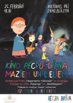 KINO PĒCPUSDIENA maziem un lieliem kultūras pilī ZIEMEĻBLĀZMA
