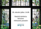 Papīra mozaīku darbnīca “Krāsainā pasaule” muzejā “Rīgas Jūgendstila centrs”