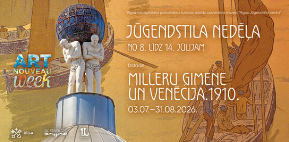 Milleru ģimene un Venēcija. 1910.