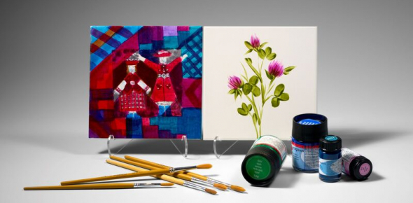 Radošā darbnīca – “Krāsainās glazūras”